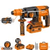 Περιστροφικό κρουστικό πιστολέτο HOJITA Brushless 26mm με ταχυτσοκ - μπαταρία 20V Βαλιτσάκι