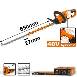 Ψαλίδι μπορντούρας HOJITA Brushless 650mm μπαταρίας 40V SOLO