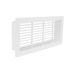 ΠΕΡΣΙΔΑ ΠΛΑΣΤΙΚΗ ABS 220X90mm ΛΕΥΚΗ  (1822)