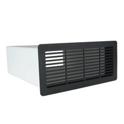 ΠΕΡΣΙΔΑ ΠΛΑΣΤΙΚΗ ABS 220X90mm ΜΑΥΡΟ (1823)