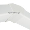 ΟΡΘΟΓΩΝΙΑ ΚΑΘΕΤΗ ΓΩΝΙΑ 45° ABS 220 Χ 90mm (1824)