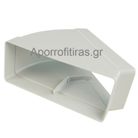 ΟΡΘΟΓΩΝΙΑ ΟΡΙΖΟΝΤΙΑ ΓΩΝΙΑ 45° ABS 220 Χ 90mm (1823)