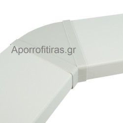 ΟΡΘΟΓΩΝΙΑ ΟΡΙΖΟΝΤΙΑ ΓΩΝΙΑ 45° ABS 220 Χ 90mm (1823)