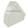 ΟΡΘΟΓΩΝΙΑ ΟΡΙΖΟΝΤΙΑ ΓΩΝΙΑ 45° ABS 220 Χ 90mm (1823)