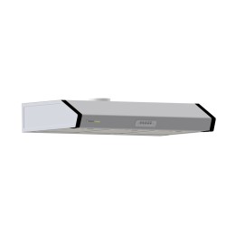 ΑΠΟΡΡΟΦΗΤΗΡΑΣ ΕΛΕΥΘΕΡΟΣ MULTIHOME MH-6686 INOX 2 ΜΟΤΕΡ 90CM