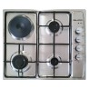 ΕΣΤΙΑ ΜΙΚΤΗ SILIFO SF6100 INOX (3 ΥΓΡΑΕΡΙΟΥ + 1 ΗΛΕΚΤΡΙΚΟ) (4 ΕΤΗ ΕΓΓΥΗΣΗ ΕΛΛΗΝΙΚΗΣ ΑΝΤΙΠΡΟΣΩΠΕΙΑΣ)