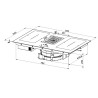 FABER GALILEO SMART BK GLASS A830 340.0577.694