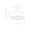 ELICA ΑΠΟΡΡΟΦΗΤΗΡΑΣ ΝΗΣΙΔΑΣ SEASHELL WH MAT/F/80 PRF0098392