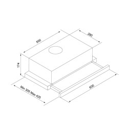 DAVOLINE ΑΠΟΡΡΟΦΗΤΗΡΑΣ ΣΥΡΟΜΕΝΟΣ DELTA 060 BLACK