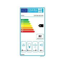 ELICA ELICA ΑΠΟΡΡΟΦΗΤΗΡΑΣ ΕΠΙΤΟΙΧΟΣ SHIRE BL/A/60