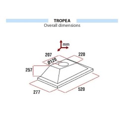 AIRTECHNIC TROPEA 52 TURBO INOX H000015