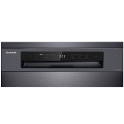 Brandt BCF422DQD Μαύρο Πλυντήριο Πιάτων