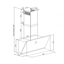 DAVOLINE DAVOLINE ΑΠΟΡΡΟΦΗΤΗΡΑΣ ΚΑΜΙΝΙ SHAPE 060 GR