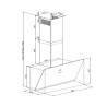 DAVOLINE DAVOLINE ΑΠΟΡΡΟΦΗΤΗΡΑΣ ΚΑΜΙΝΙ SHAPE 060 WH