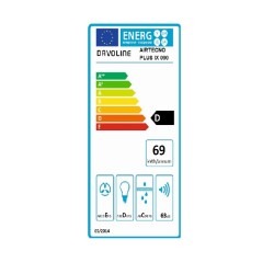 DAVOLINE DAVOLINE ΑΠΟΡΡΟΦΗΤΗΡΑΣ ΚΑΜΙΝΙ AIRTECHNO PLUS IX 60cm