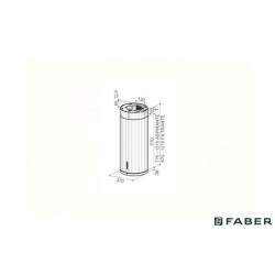 Faber Corinthia Isola WH/TS A37 Λευκός Οροφής 110.0456.219