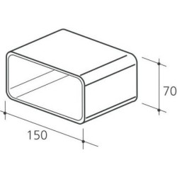 1052D ΟΡΘΟΓΩΝΙΑ ΣΥΝΔΕΣΗ 150 Χ 70mm