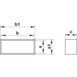 Ορθογώνιος σύνδεσμος 220X90mm  (1260)