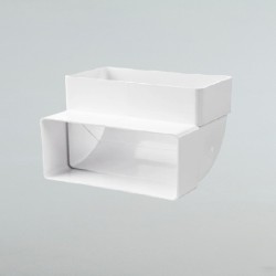ΚΑΤΑΚΟΡΥΦΗ ΓΩΝΙΑ 90° ABS 220 Χ 90mm (1258)