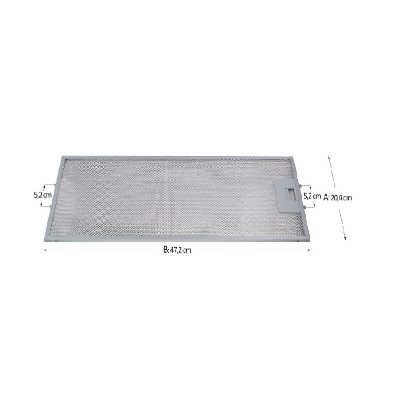 ΦΙΛΤΡΟ ΑΠΟΡΡΟΦΗΤΗΡΑ 204*472mm (1280) ΦΙΛΤΡΟ ΑΠΟΡΡΟΦΗΤΗΡΑ 204*472mm (1280)