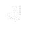 ELICA ELICA ΑΠΟΡΡΟΦΗΤΗΡΑΣ ΕΠΙΤΟΙΧΟΣ FLAT GLASS IX/A/90