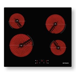 Pyramis Κεραμική Εστία PHC61410FMB Αφής χωρίς Πλαίσιο 174020030