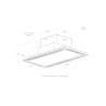 ELICA ELICA ΑΠΟΡΡΟΦΗΤΗΡΑΣ ΝΗΣΙΔΑΣ HILIGHT GLASS NO MOTOR WH/A/100