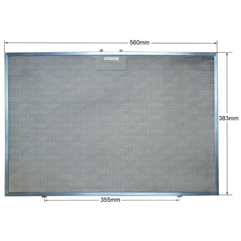 ΦΙΛΤΡΟ ΑΠΟΡΡΟΦΗΤΗΡΑ 560mm*383mm  AEG ELECTROLUX INDESIT B