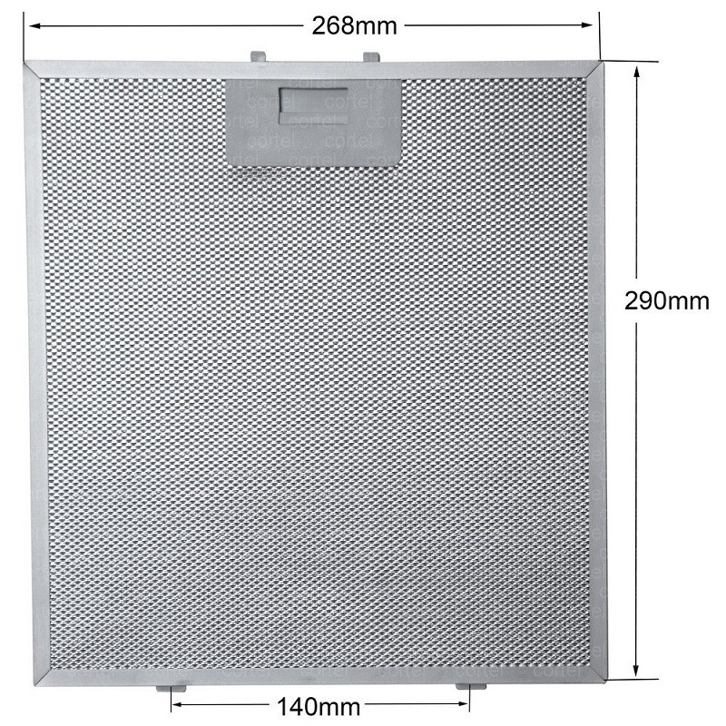 ΦΙΛΤΡΟ ΑΠΟΡΡΟΦΗΤΗΡΑ 268mm*290mm ARCELIK BEKO