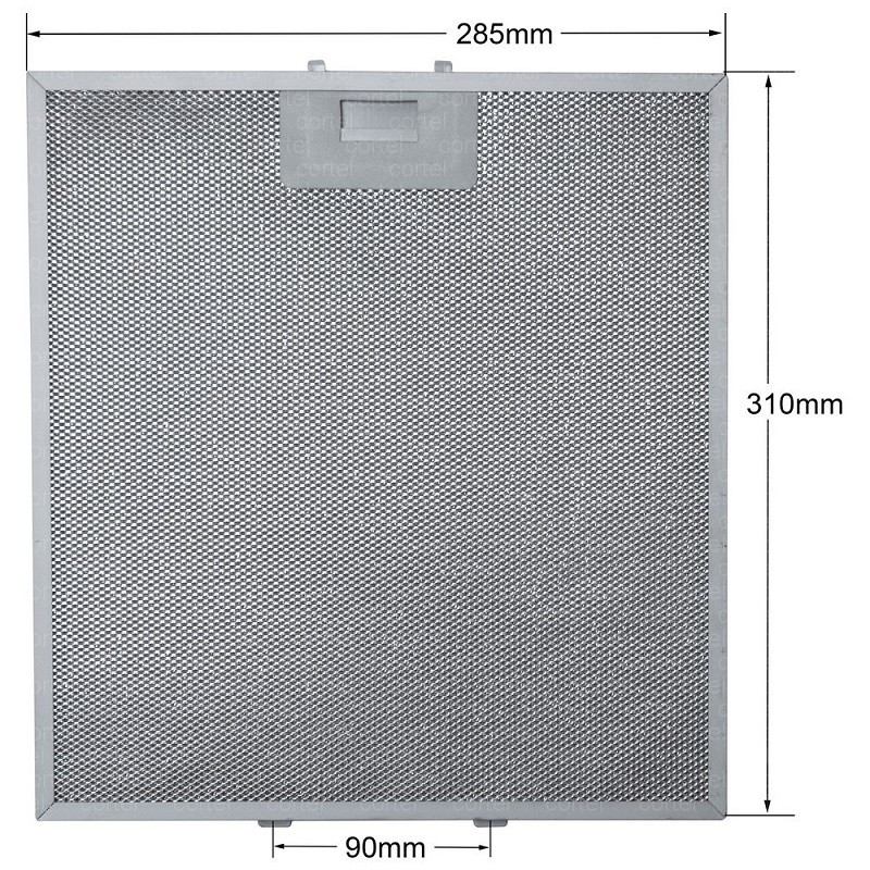 ΦΙΛΤΡΟ ΑΠΟΡΡΟΦΗΤΗΡΑ 285mm*310mm AEG ELECTROLUX