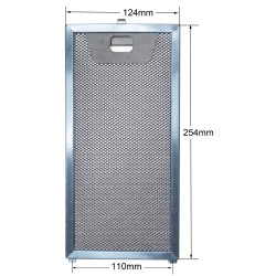 ΦΙΛΤΡΟ ΑΠΟΡΡΟΦΗΤΗΡΑ 124mm*254mm BOSCH SIEMENS