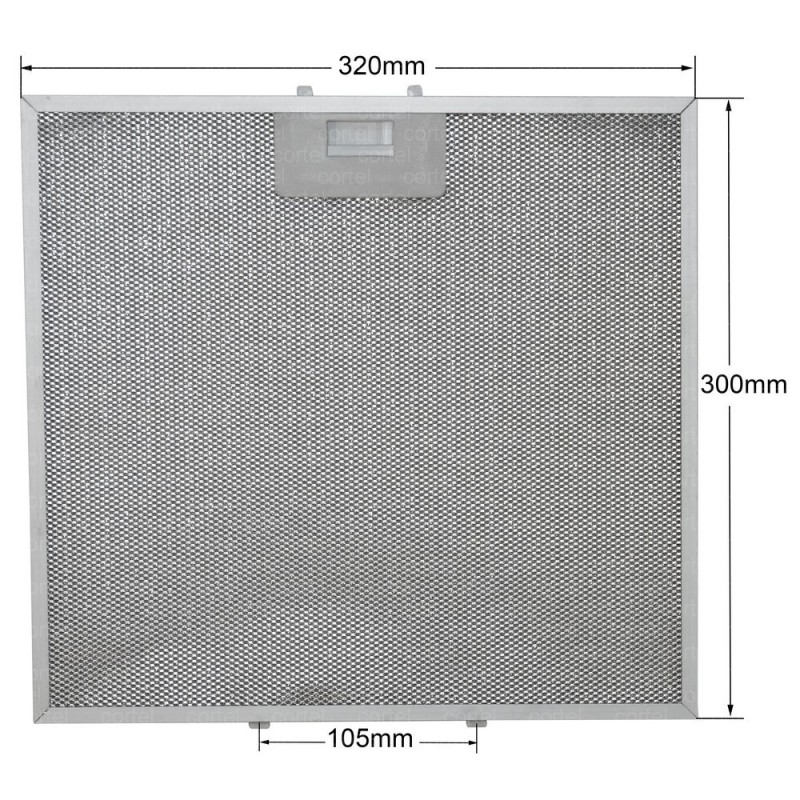 ΦΙΛΤΡΟ ΑΠΟΡΡΟΦΗΤΗΡΑ 320mm*300mm GORENJE