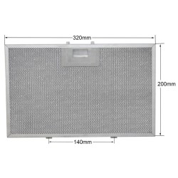 ΦΙΛΤΡΟ ΑΠΟΡΡΟΦΗΤΗΡΑ 320mm*200mm BOSCH SIEMENS