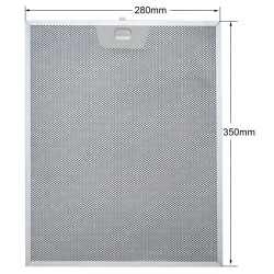 ΦΙΛΤΡΟ ΑΠΟΡΡΟΦΗΤΗΡΑ 280mm*350mm BOSCH SIEMENS BEKO