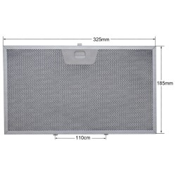 ΦΙΛΤΡΟ ΑΠΟΡΡΟΦΗΤΗΡΑ 325mm*185mm BEKO FRANKE