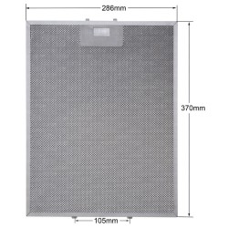 ΦΙΛΤΡΟ ΑΠΟΡΡΟΦΗΤΗΡΑ 286mm*370mm ARCELIK BEKO