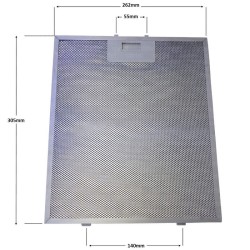 ΦΙΛΤΡΟ ΑΠΟΡΡΟΦΗΤΗΡΑ 262mm*305mm DAVO VESTEL