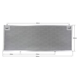 ΦΙΛΤΡΟ ΑΠΟΡΡΟΦΗΤΗΡΑ 510mm*184mm TEKA (1364)