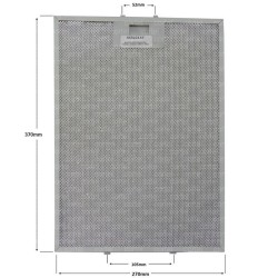 ΦΙΛΤΡΟ ΑΠΟΡΡΟΦΗΤΗΡΑ 270mm*370mm TEKA