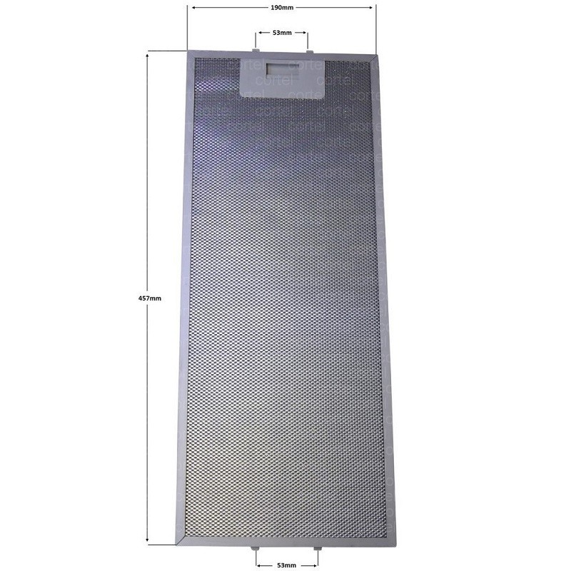 ΦΙΛΤΡΟ ΑΠΟΡΡΟΦΗΤΗΡΑ ΠΛΑΙΣΙΟ 185mm*456mm SIEMENS BOSCH SAMSUNG
