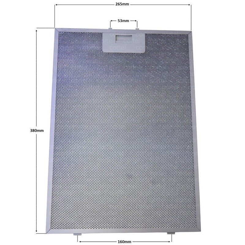 ΦΙΛΤΡΟ ΑΠΟΡΡΟΦΗΤΗΡΑ 265mm*380mm BOSCH SIEMENS NEFF