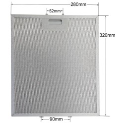 ΦΙΛΤΡΟ ΑΠΟΡΡΟΦΗΤΗΡΑ 280mm*320mm SIEMENS BOSCH TEKA