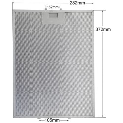 ΦΙΛΤΡΟ ΑΠΟΡΡΟΦΗΤΗΡΑ 282mm*372mm TEKA RONSON