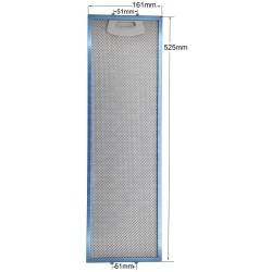 ΦΙΛΤΡΟ ΑΠΟΡΡΟΦΗΤΗΡΑ 158mm*525mm ELICA ELECTROLUX