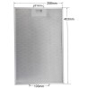 ΦΙΛΤΡΟ ΑΠΟΡΡΟΦΗΤΗΡΑ 258mm*400mm TEKA