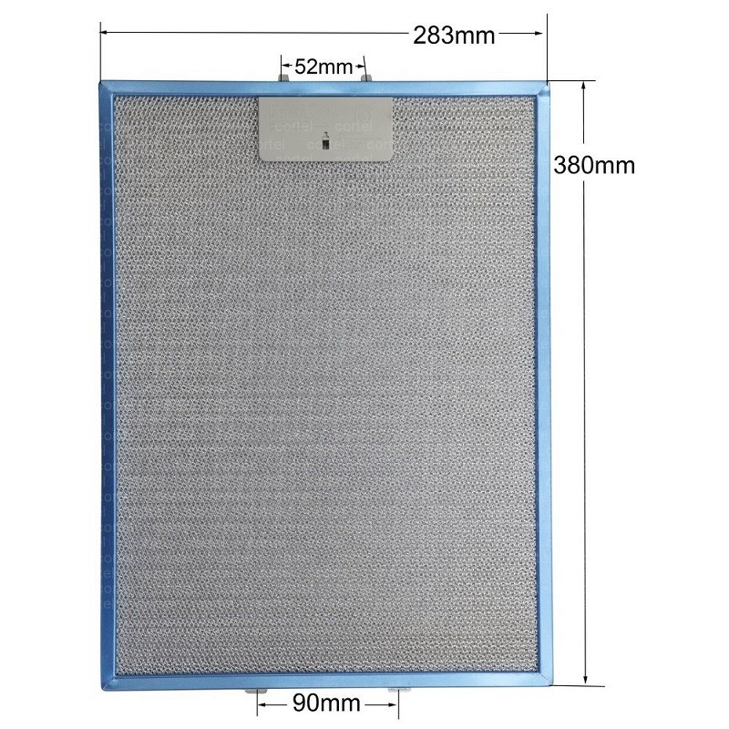 ΦΙΛΤΡΟ ΑΠΟΡΡΟΦΗΤΗΡΑ ΠΛΑΙΣΙΟ 283mm*380mm ELECTROLUX SIEMENS WHIRL