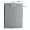 ΦΙΛΤΡΟ ΑΠΟΡΡΟΦΗΤΗΡΑ ΠΛΑΙΣΙΟ 283mm*380mm ELECTROLUX SIEMENS WHIRL