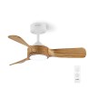 GRUPPE Ανεμιστήρας Οροφής με φωτιστικό F42206 Wood