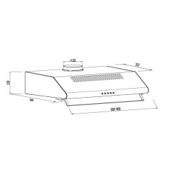 GRUPPE PRATICO 600 Black S-3002A-A01-M29-600