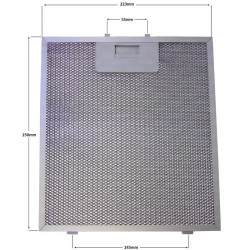 ΦΙΛΤΡΟ ΑΠΟΡΡΟΦΗΤΗΡΑ 222mm*248mm WHIRLPOOL AEG ELECTROLUX